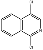 1,4-DICHLOROISOQUINOLINE 구조식 이미지