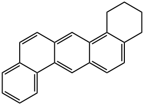 1,2,3,4-테트라하이드로디벤즈[a,h]안트라센 구조식 이미지