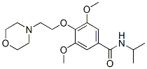 N-Isopropyl-3,5-dimethoxy-4-(2-morpholinoethoxy)benzamide Structure