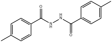 N,N'-BIS(P-TOLUOYL)HYDRAZINE 구조식 이미지