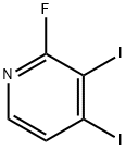 2-FLUORO-3,4-DIIODOPYRIDINE Structure