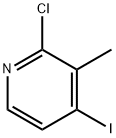 2-CHLORO-4-IODO-3-METHYLPYRIDINE 구조식 이미지