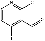 2-Chloro-4-iodopyridine-3-carboxaldehyde 구조식 이미지