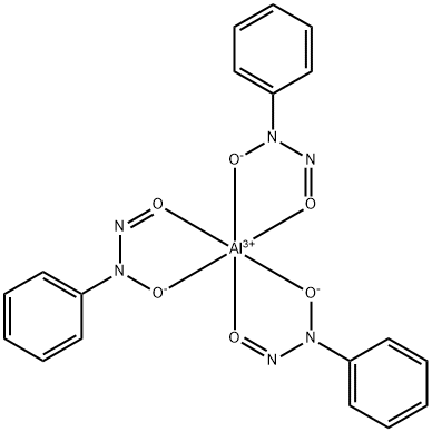 N-니트로소페닐하이드록실아민알루미늄염 구조식 이미지