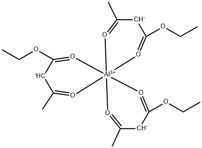 TRIS(ETHYLACETOACETATO)ALUMINIUM Structure