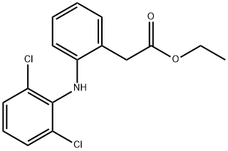 Diclofenac Ethyl Ester Structure