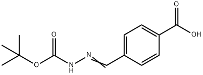 4-(BOC-AMIDINO)-벤조산 구조식 이미지