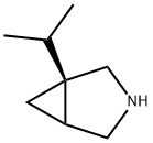 3-Azabicyclo[3.1.0]hexane,1-(1-methylethyl)-,(1R)-(9CI) 구조식 이미지