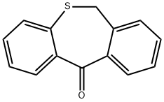Dibenzo[b,e]thiepin-11(6H)-one 구조식 이미지