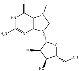 7,8-Dihydro-7-methylguanosine Structure