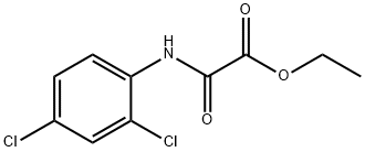 ETHYL 2-(2,4-DICHLOROANILINO)-2-OXOACETATE Structure