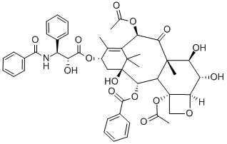 6-Hydroxytaxol 구조식 이미지