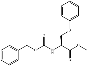 CBZ-S-PHENYL-L-CYSTEINE METHYL ESTER Structure