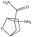 7-Oxabicyclo[2.2.1]heptane-2-carboxamide,2-amino-,endo-(-)-(9CI) 구조식 이미지