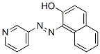 1-(3-pyridylazo)-2-naphthol Structure