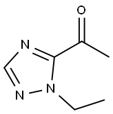 Ethanone, 1-(1-ethyl-1H-1,2,4-triazol-5-yl)- (9CI) 구조식 이미지