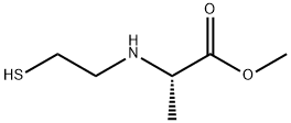 Alanine, N-(2-mercaptoethyl)-, methyl ester (9CI) Structure