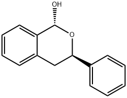 1H-2-Benzopyran-1-ol,3,4-dihydro-3-phenyl-,trans-(9CI) 구조식 이미지