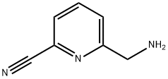 2-Pyridinecarbonitrile,6-(aminomethyl)-(9CI) Structure