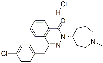 (R)-Azelastine Hydrochloride 구조식 이미지