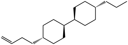 TRANS,TRANS-4-BUT-3-ENYL-4''-PROPYL-BICYCLOHEXYL Structure