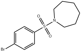 1-[(4-Bromobenzene)sulfonyl]homopiperidine Structure