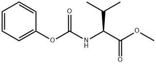 N-(PHENOXYCARBONYL)-L-VALINE METHYL ESTER Structure