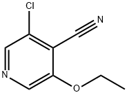 3-chloro-5-ethoxypyridine-4-carbonitrile Structure