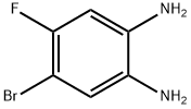 4-브로모-5-플루오로-1,2-페닐렌디아민98 구조식 이미지