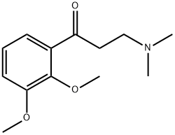 1-(2,3-Dimethyloxyphenyl)-3-(dimethylamino)-1-propanone hydrochloride Structure