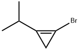 Cyclopropene, 1-bromo-2-(1-methylethyl)- (9CI) Structure