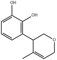 1,2-Benzenediol, 3-(3,6-dihydro-4-methyl-2H-pyran-3-yl)- (9CI) Structure