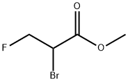 2-BROMO-3-FLUOROPROPIONIC ACID METHYL ESTER Structure