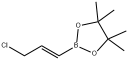 3-Chloropropenyl-1-boronic acid pinacol ester 구조식 이미지