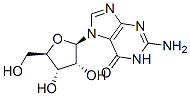 7-베타-리보푸라노실구아닌 구조식 이미지