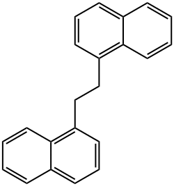 1,2-BIS(1-NAPHTHYL)ETHANE Structure