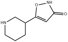 3(2H)-Isoxazolone,5-(3-piperidinyl)-(9CI) 구조식 이미지