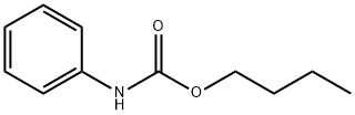 butyl N-phenylcarbamate 구조식 이미지