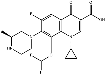 Cadrofloxacin 구조식 이미지