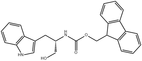 FMOC-L-TRYPTOPHANOL Structure