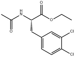 AC-DL-PHE(3,4-CL2)-OET Structure