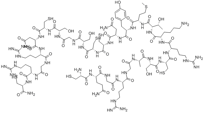 omega-conotoxin MVIID Structure