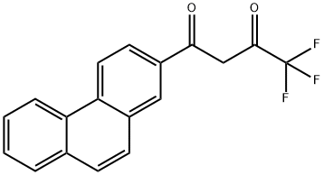 4,4,4-TRIFLUORO-1-PHENANTHREN-2-YL-BUTANE-1,3-DIONE Structure