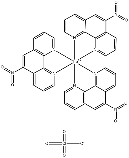 5-NITRO-1,10-PHENANTHROLINE FERROUS PERCHLORATE 구조식 이미지