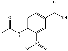 4-Acetamido-3-nitrobenzoic acid 구조식 이미지