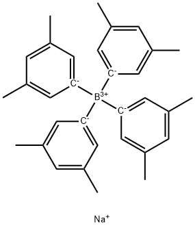Borate(1-), tetrakis(3,5-diMethylphenyl)-, sodiuM(1:1) Structure