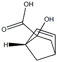 Bicyclo[2.2.1]hept-5-ene-2-carboxylic acid, 2-hydroxy-, (1R-endo)- (9CI) Structure