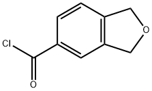 5-이소벤조푸란카르보닐클로라이드,1,3-디히드로-(9CI) 구조식 이미지