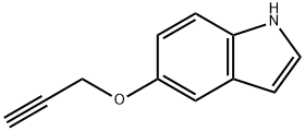 5-(prop-2-ynynloxy)indole Structure