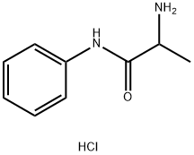 2-Amino-N-phenylpropanamide hydrochloride 구조식 이미지